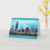 Geburtstagskarte Karte (Gelbe Blume)