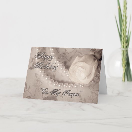 Geburtstagskarte Karte (Vorderseite)