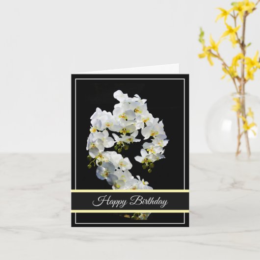 Geburtstagskarte Karte (Gelbe Blume)