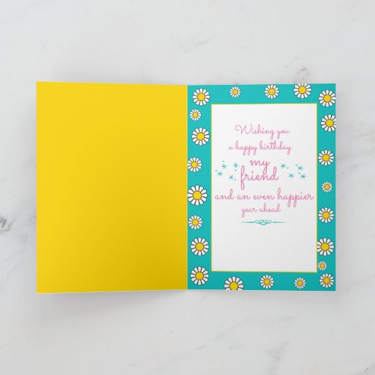 Geburtstagskarte Karte (Innenseite)