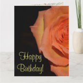 Geburtstagskarte Karte (Vorderseite)