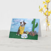 Geburtstagskarte Karte (Gelbe Blume)