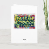 Geburtstagskarte Karte (Rückseite)