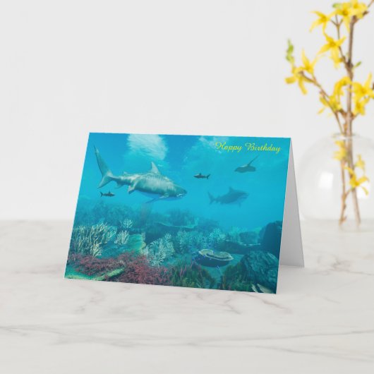 Geburtstagskarte Karte (Gelbe Blume)