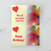 Geburtstagskarte Karte (Innenseite)