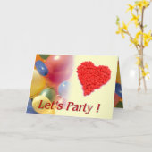 Geburtstagskarte Karte (Gelbe Blume)