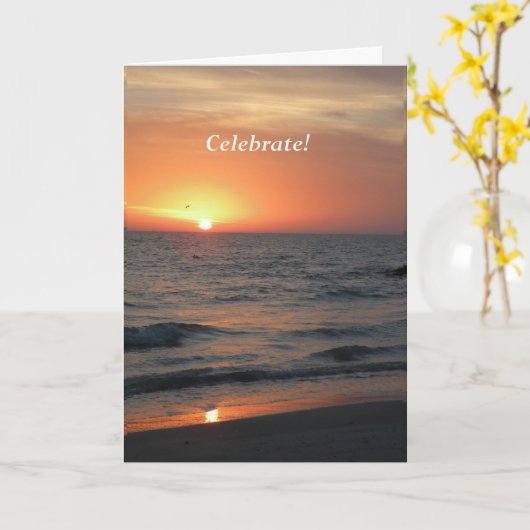 Geburtstagskarte Karte (Gelbe Blume)