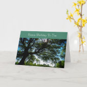 Geburtstagskarte Karte (Gelbe Blume)