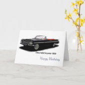 Geburtstagskarte Karte (Gelbe Blume)