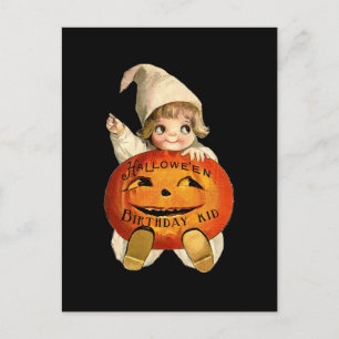 Geburtstagskarte KID Halloween Postkarte