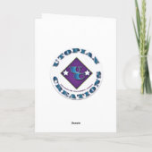 Geburtstagskarte (Leere Innenseite) Karte (Rückseite)