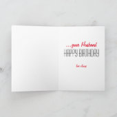 Geburtstagskarte.Liebe.vom Ehemann zur Karte (Innenseite)