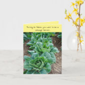 Geburtstagskarte lustig karte (Gelbe Blume)