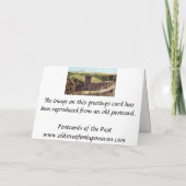 Geburtstagskarte - Mailand Karte (Rückseite)