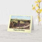 Geburtstagskarte - Mailand Karte (Gelbe Blume)