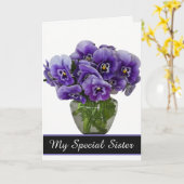 Geburtstagskarte - meine Sonderkarte Karte (Gelbe Blume)