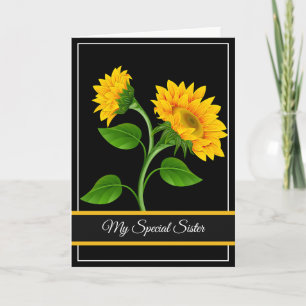 Geburtstagskarte - Meine SonderSchwester Karte
