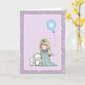 Geburtstagskarte mit Bärenkarte Karte (Gelbe Blume)