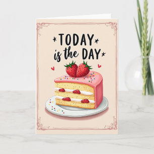 Geburtstagskarte mit Beerengeschenk Karte