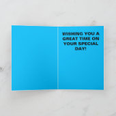 Geburtstagskarte mit Big Ben Clock Karte (Innenseite)