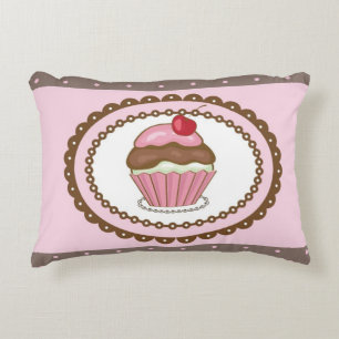 Geburtstagskarte mit Cupcake Dekokissen