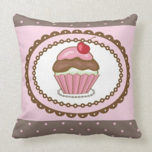 Geburtstagskarte mit Cupcake Kissen