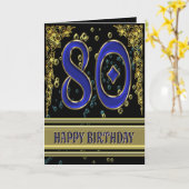 Geburtstagskarte mit Gold und Blasen Karte (Gelbe Blume)