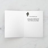 Geburtstagskarte mit Grizzlybär Karte (Innenseite)