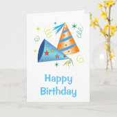 Geburtstagskarte mit Hasen Karte (Gelbe Blume)