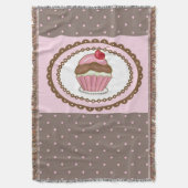 Geburtstagskarte mit kleinem Kuchen Decke (Vorderseite Vertikal)