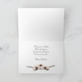 Geburtstagskarte mit Magnolie Karte (Innenseite)