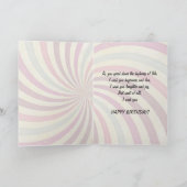 Geburtstagskarte mit Motorrad Karte (Innenseite)