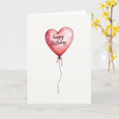 Geburtstagskarte mit Rosengradient Karte (Gelbe Blume)