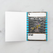 Geburtstagskarte Motorcross Karte (Innenseite)