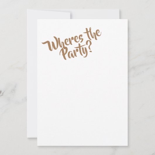 Geburtstagskarte oder Einladung (Rückseite)