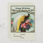 Geburtstagskarte personalisieren dankeskarte (Vorne/Hinten)