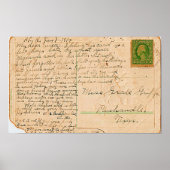 Geburtstagskarte Poster (Vorne)