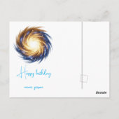 Geburtstagskarte Postkarte (Rückseite)