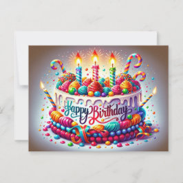 Geburtstagskarte Postkarte