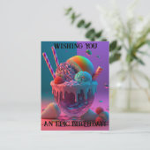 Geburtstagskarte Postkarte (Stehend Vorderseite)