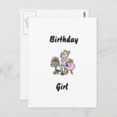 Geburtstagskarte Postkarte (Vorne/Hinten)