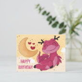 Geburtstagskarte Postkarte (Stehend Vorderseite)