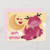 Geburtstagskarte Postkarte (Vorne/Hinten)