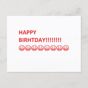 Geburtstagskarte Postkarte