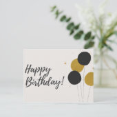 Geburtstagskarte Postkarte (Stehend Vorderseite)