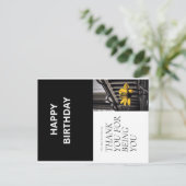 Geburtstagskarte Postkarte (Stehend Vorderseite)