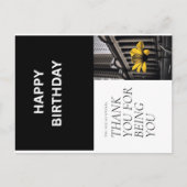 Geburtstagskarte Postkarte (Vorderseite)