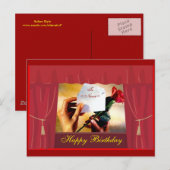 Geburtstagskarte Postkarte (Vorne/Hinten)