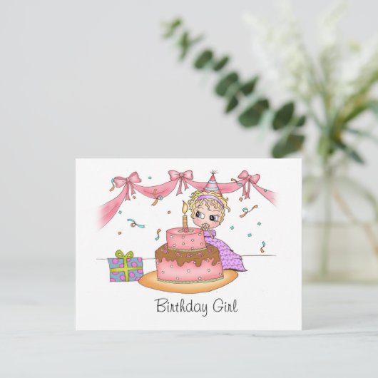 Geburtstagskarte - Postkarten (Stehend Vorderseite)