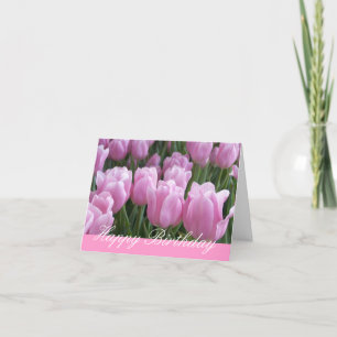 Geburtstagskarte Rosa Tulissen Karte